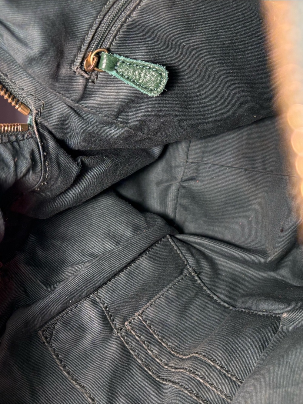 Fossil | Large Leather Satchel | Deep Green - Picture 16 of 17